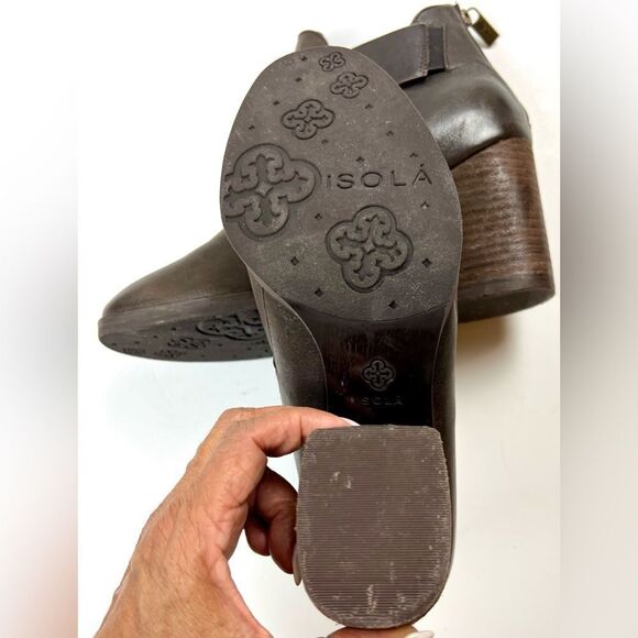 Isola Ladora Larka Horse-bit Leather Booties - Picture 11 of 11